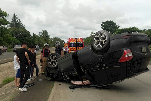 Dos heridos deja accidente en Santiago provincia de Veraguas
