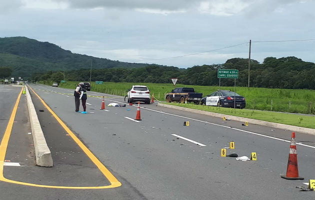 Un muerto por atropello en Chiriquí Tráfico Panamá