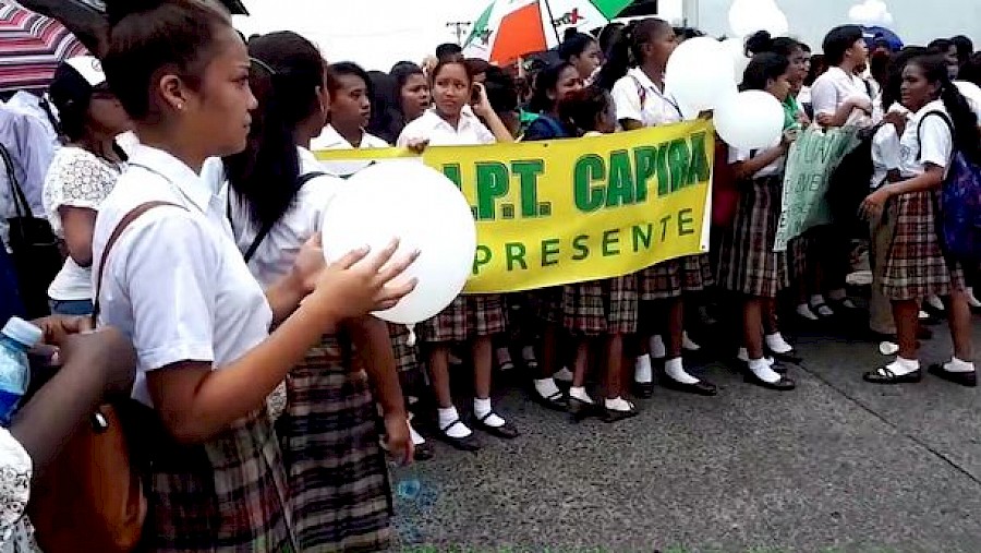 Estudiantes del IPT de Capira protestaron tras atropello de un compañero