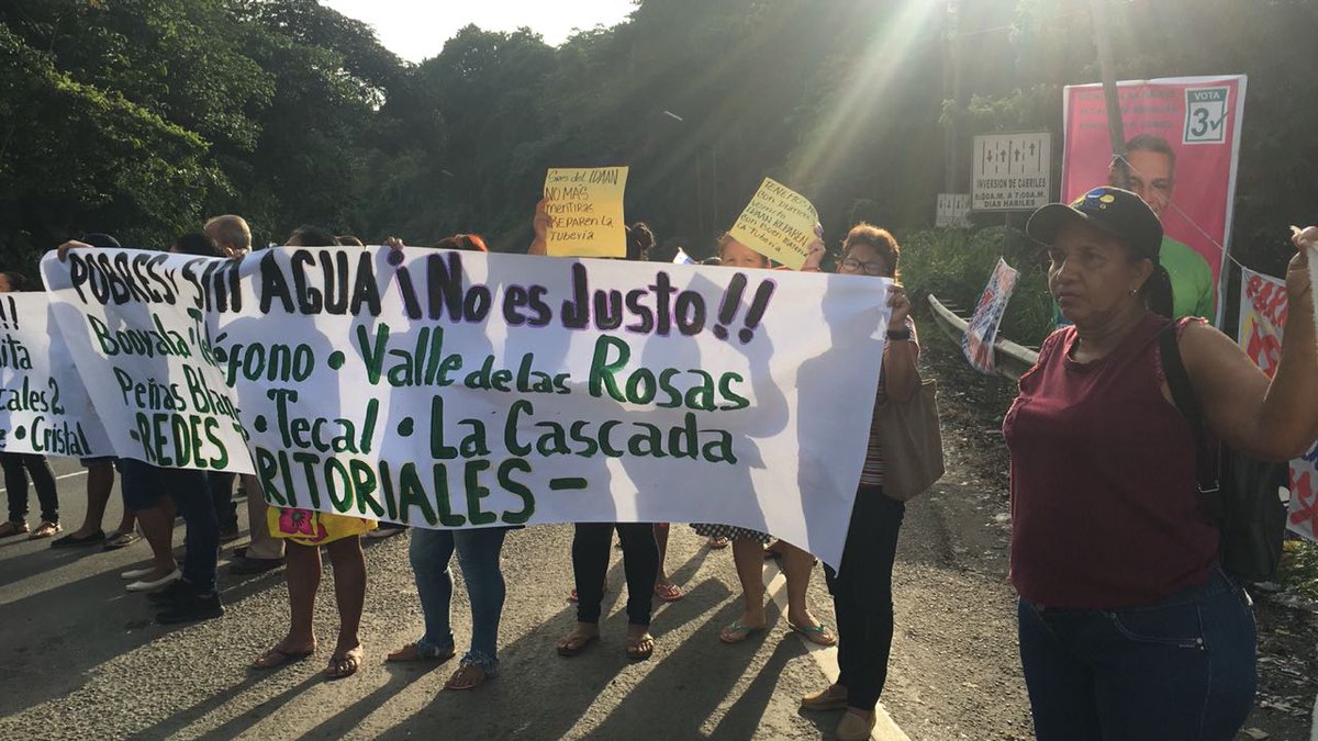 Tr Fico Afectado Por Cierre De La V A Interamericana Por Protesta En