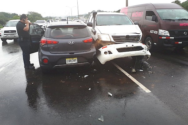 Un herido por accidente en autopista Arraiján-La Chorrera