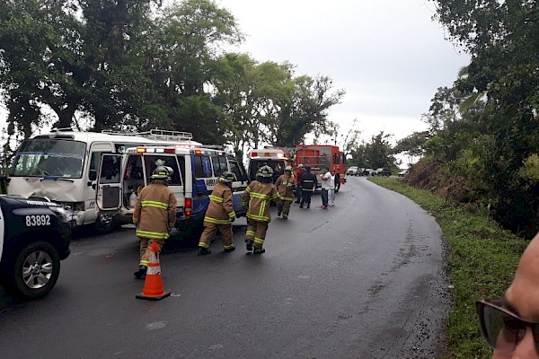 Seis heridos por accidente en la provincia de Chiriquí