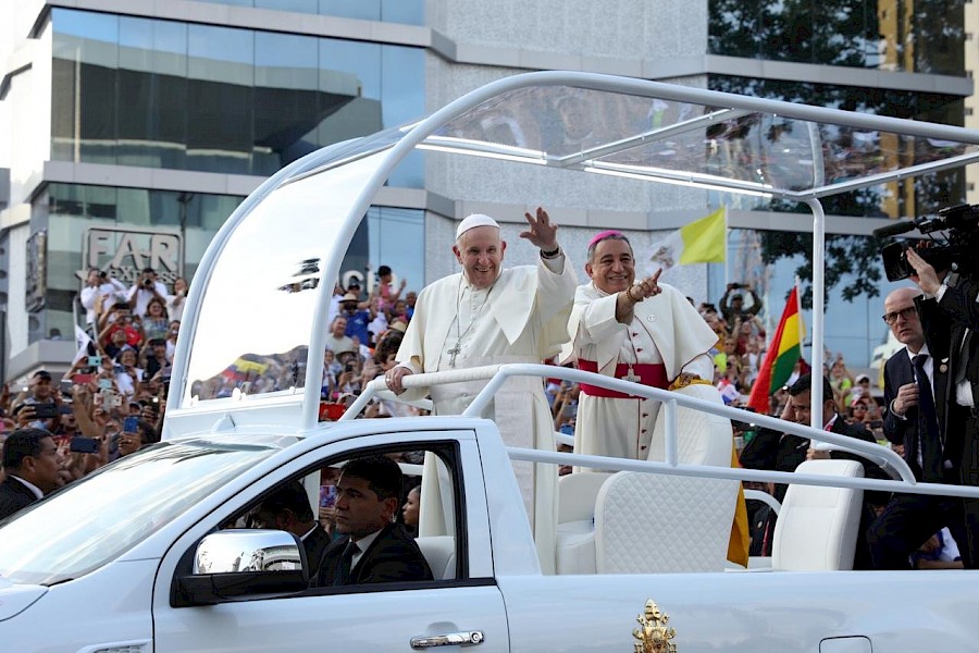 Papa Francisco visita Panamá para la JMJ