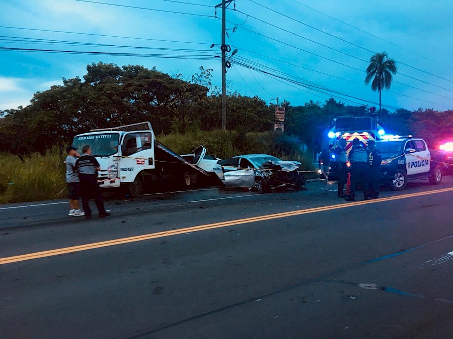Tres muertos por accidente de tránsito en San Carlos