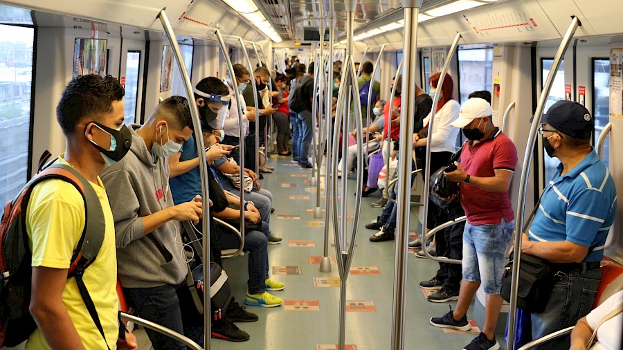 El 3 de septiembre reinician operaciones otras estaciones de las líneas 1 y 2 del Metro
