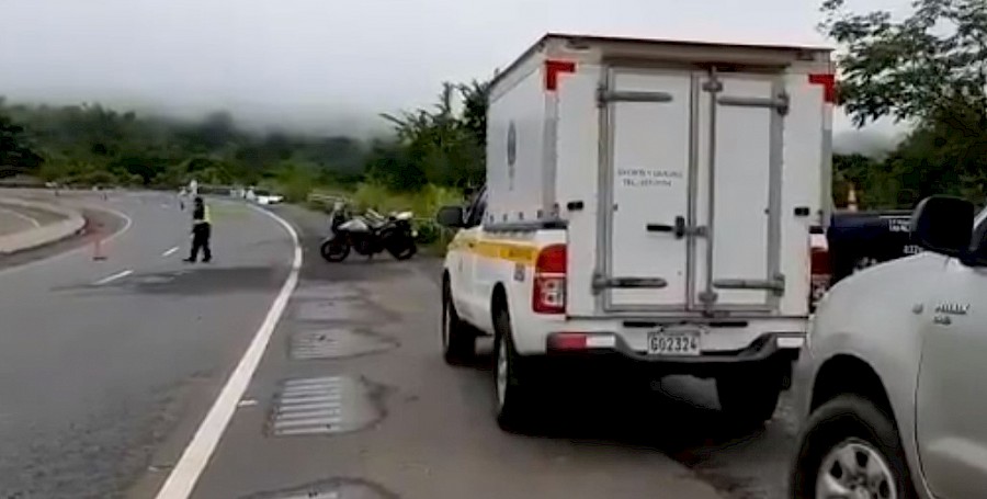 Dos muertos por vuelco de un camión en Veraguas