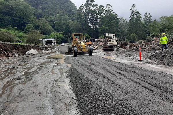 MOP avanza en la rehabilitación de la ruta de acceso a Cerro Punta