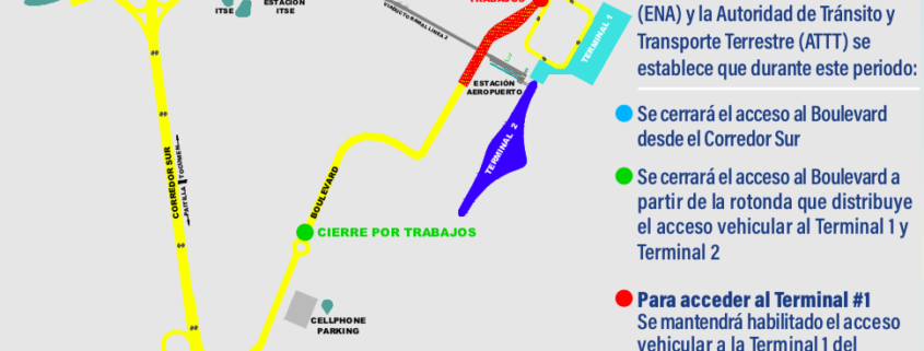 Cierre de calle Boulevard por últimos montajes de vigas U hacia