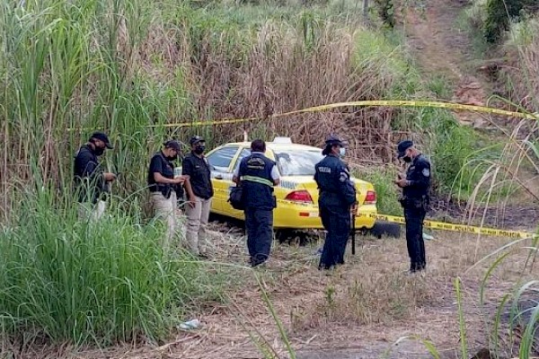 Un taxista asesinado y otro desaparecido en Arraiján