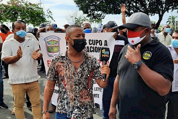 Viernes de caos, taxistas a las calles en Panamá, Colón y Panamá Oeste
