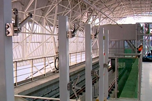 Un 95% de avance de la obra civil en la estación del Metro del Aeropuerto Internacional de Tocumen