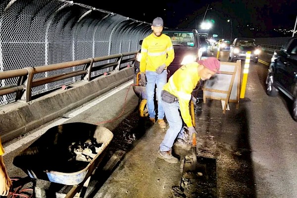 MOP realizará reparaciones en el Puente de Las Américas el 8 de septiembre