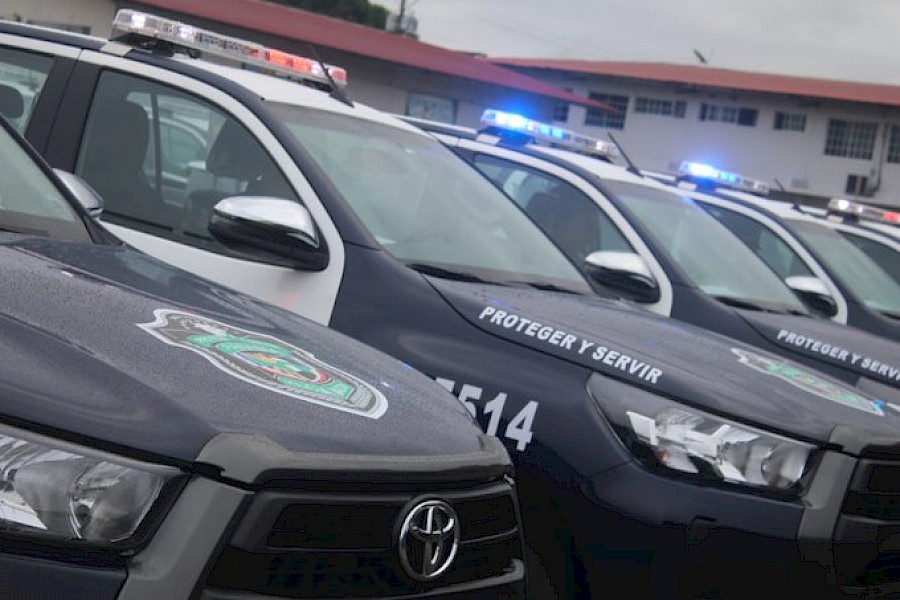 Policía Nacional recibe 43 nuevos vehículos para reforzar la seguridad
