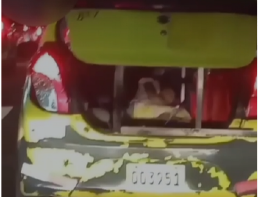 Policía Nacional investiga hecho que involucra a conductor de un vehículo taxi