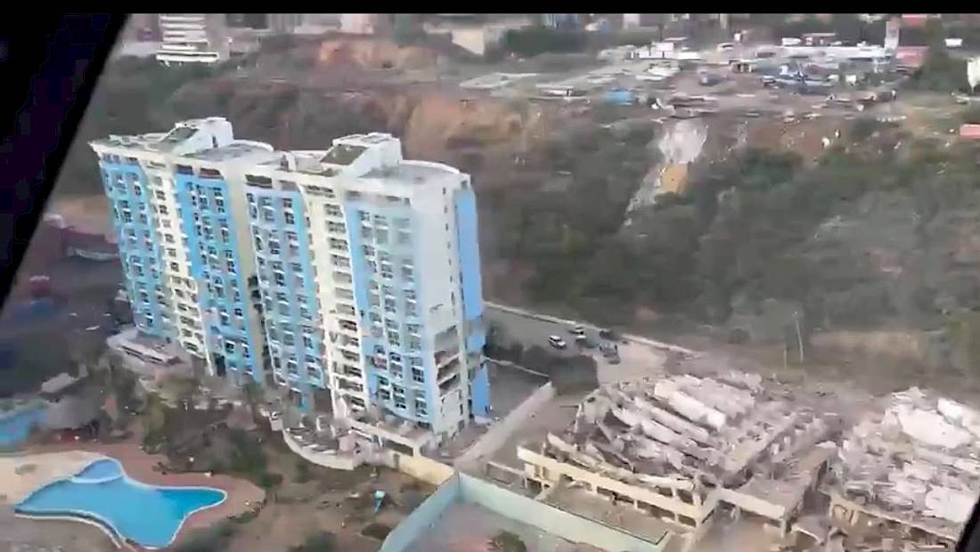 Doble terremoto en Venezuela