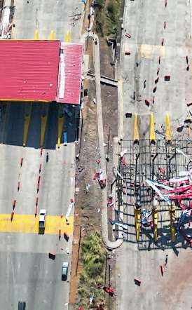 Jornada violenta en Colombia