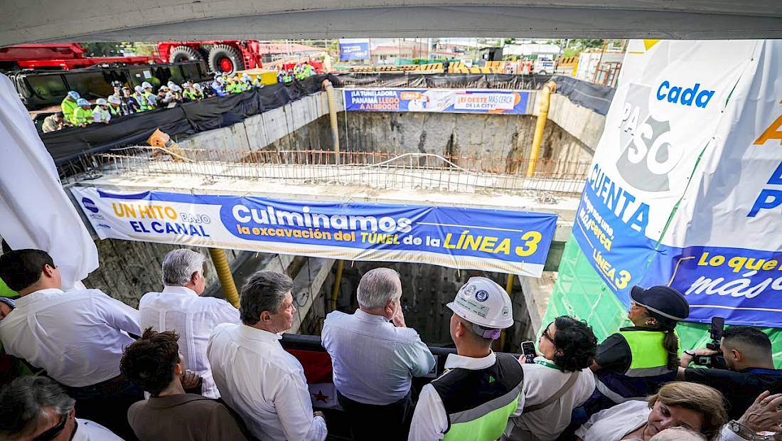 Tuneladora Panamá llegó a Albrook