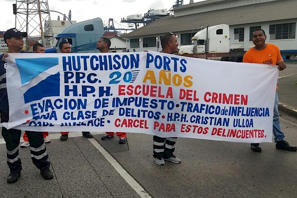Trabajadores de Panama Ports protestan por supuestas irregularidades laborales
