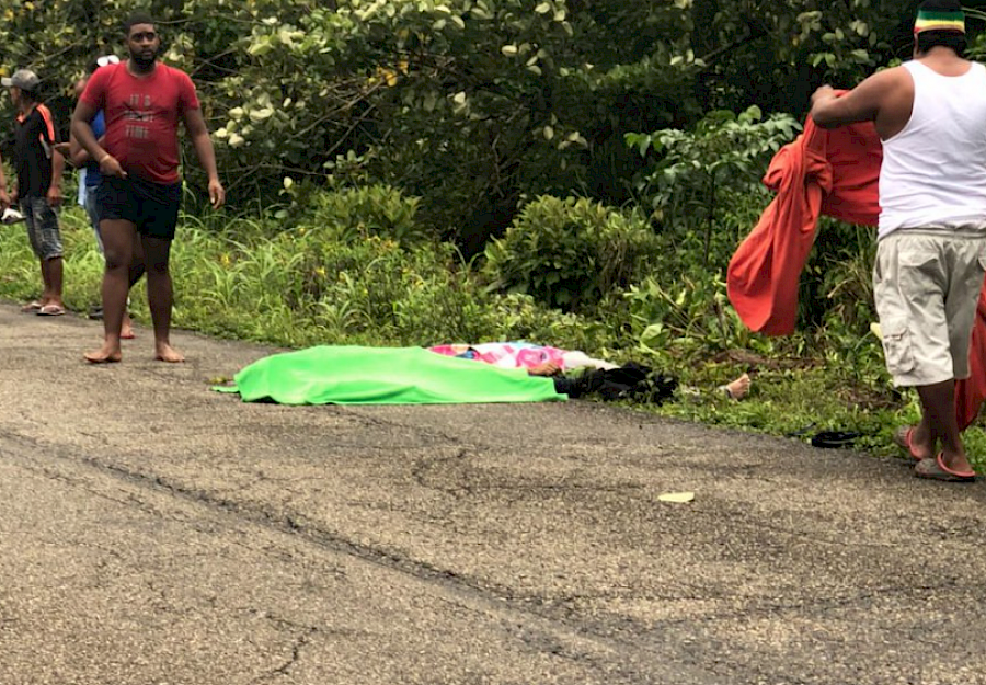 Dos víctimas fatales por accidente en carretera a Portobelo