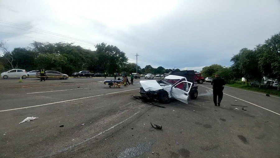 Una víctima fatal por accidente en El Espinal en Los Santos