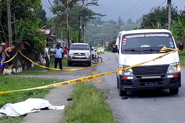 Una víctima fatal por atropello en Bocas del Toro