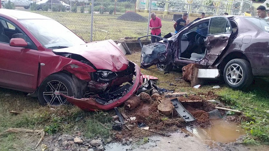 Dos heridos por accidente en la provincia de Herrera