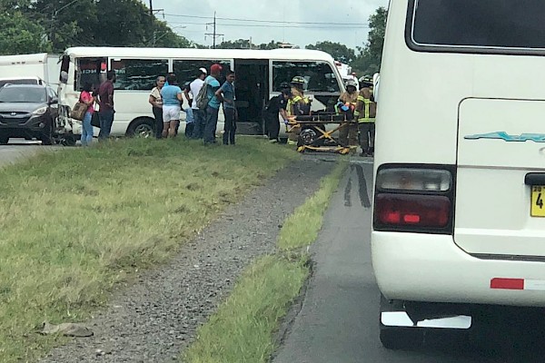 Accidente en Bagala, Chiriquí deja un herido