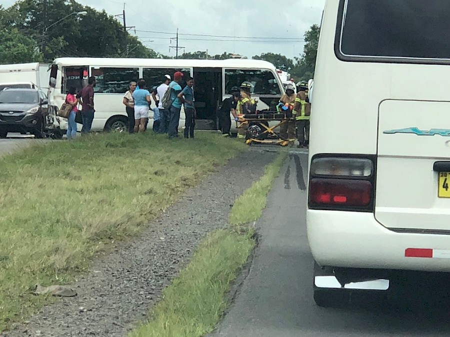 Accidente en Bagala, Chiriquí deja un herido