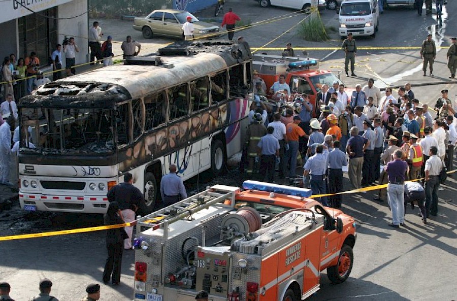 Se cumplen  12 años de las tragedia del  bus 8B-06