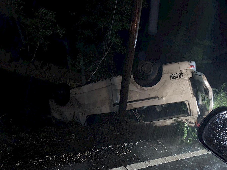 Accidente en  Boquerón deja un muerto y al menos 11 heridos