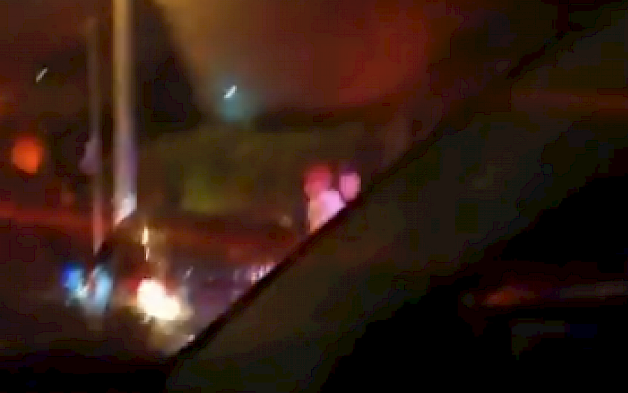 Persecución policial, autos incendiados y más este sábado