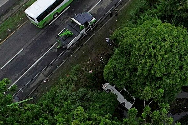 Fiscalía  de Homicidios solicitará audiencia a conductor de bus que dejó 6 muertos tras accidente