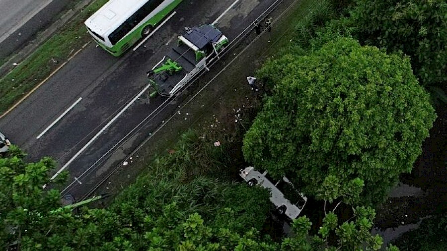 Fiscalía  de Homicidios solicitará audiencia a conductor de bus que dejó 6 muertos tras accidente