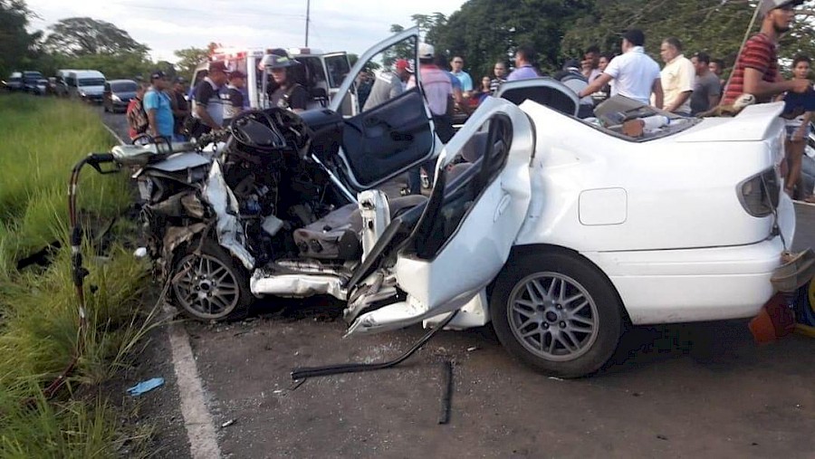 Choque frontal deja seis heridos en Azuero