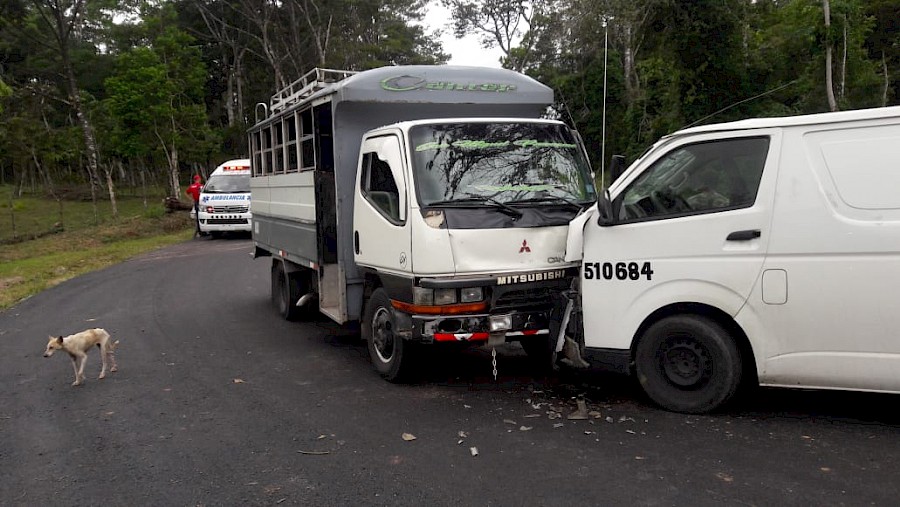 Varios heridos por accidente en Coclé