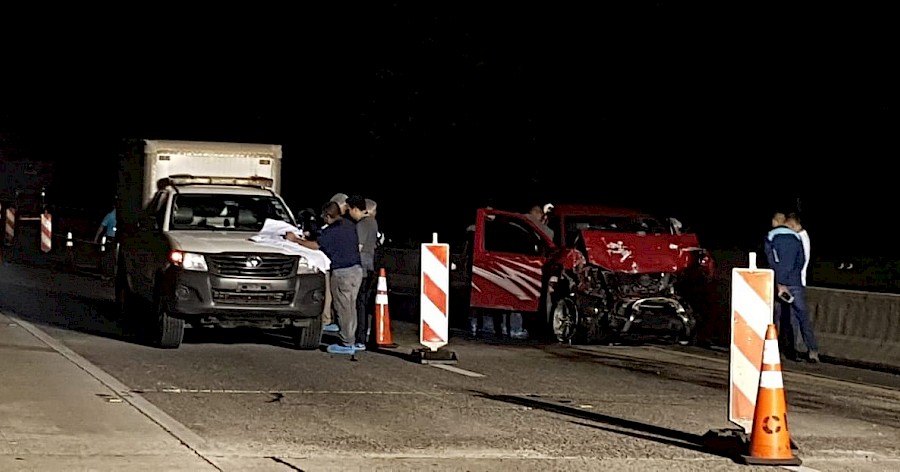 Un muerto por accidente en la autopista Panamá-Colón