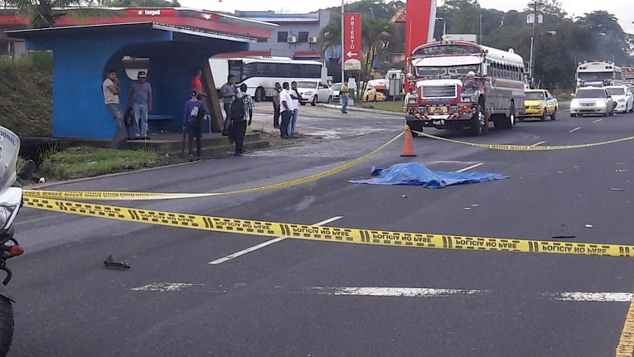 Dos muertos por atropello en Colón