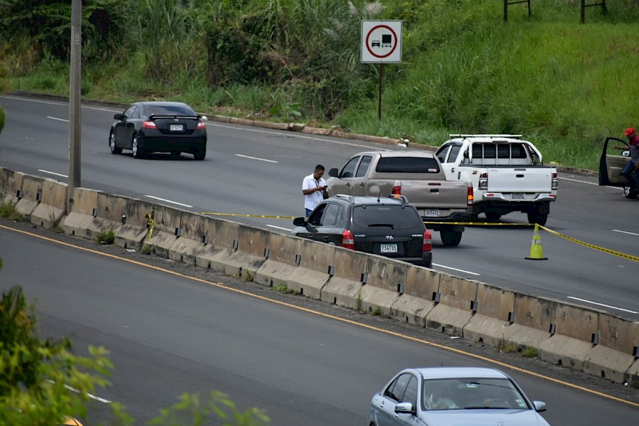 Un muerto en la autopista Arraiján – La Chorrera