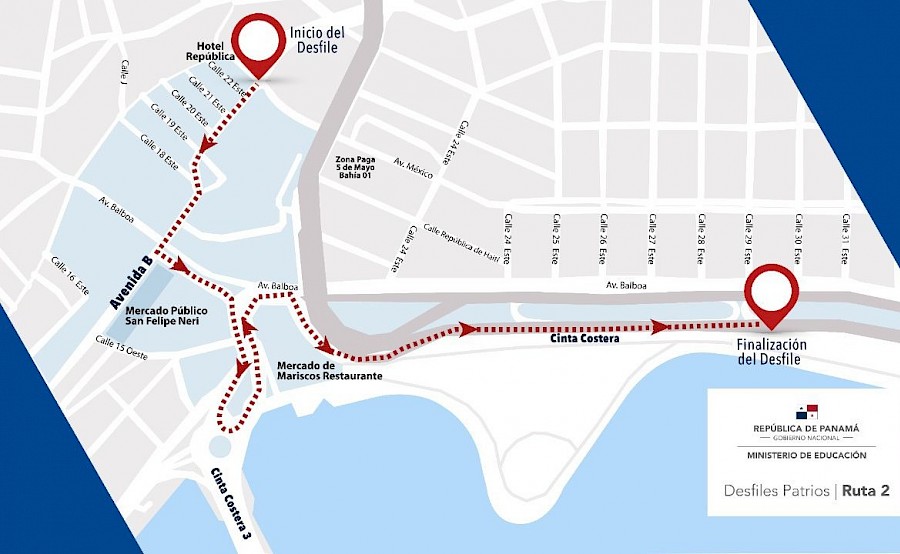 Rutas de los desfiles patrios en la capital se modifican