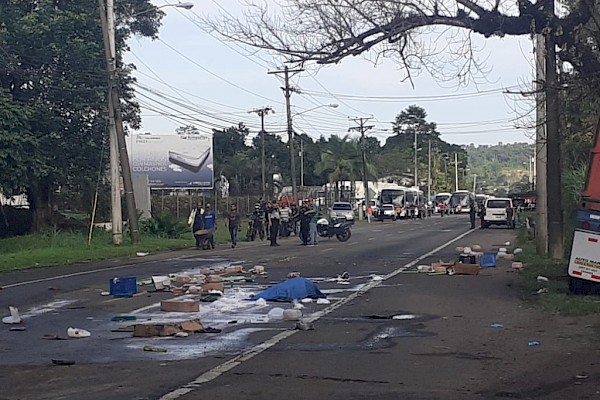 Un muerto y varios heridos por accidente en Panamá Norte