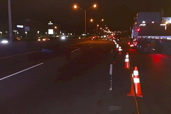 Muere atropellado en la autopista Arraiján - La Chorrera