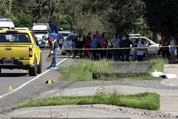 Muerto por atropello en San Félix, Chiriquí