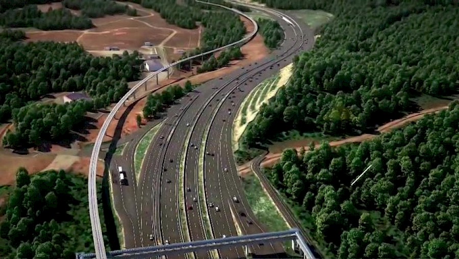 Cierre de los cuatro carriles de la vía Panamericana Arraiján - Cocolí