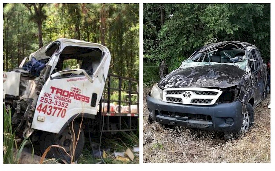 Dos muertos por accidente de tránsito a pocas horas de la Noche Buena