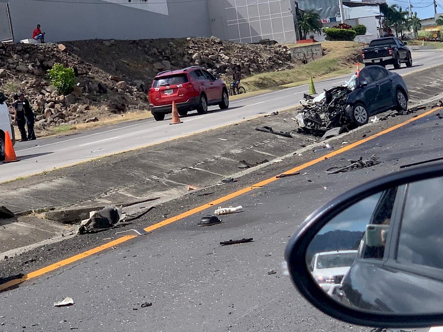 Dos muertos y un heridos de gravedad tras aparatoso accidente en Gorgona