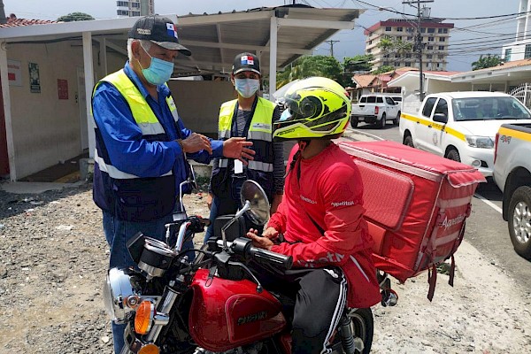 Mitradel atiende denuncias laborales de motorizados de plataformas digitales