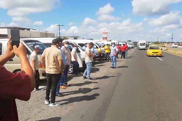 Transportistas de Colcé piden subsidio ante pérdidas por la pandemia