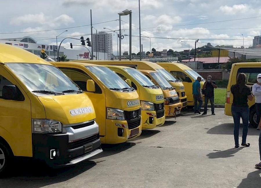 Transportistas de buses colegiales piden apoyo del Gobierno