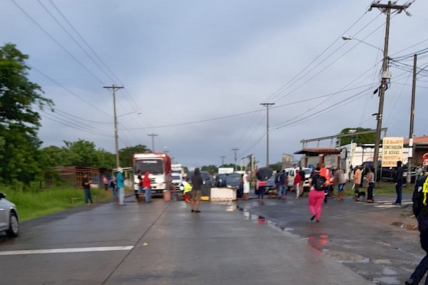 Día de protestas en diferentes puntos del país