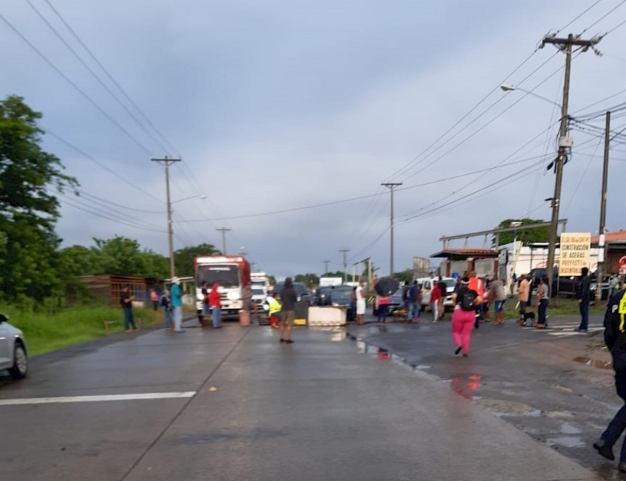 Día de protestas en diferentes puntos del país